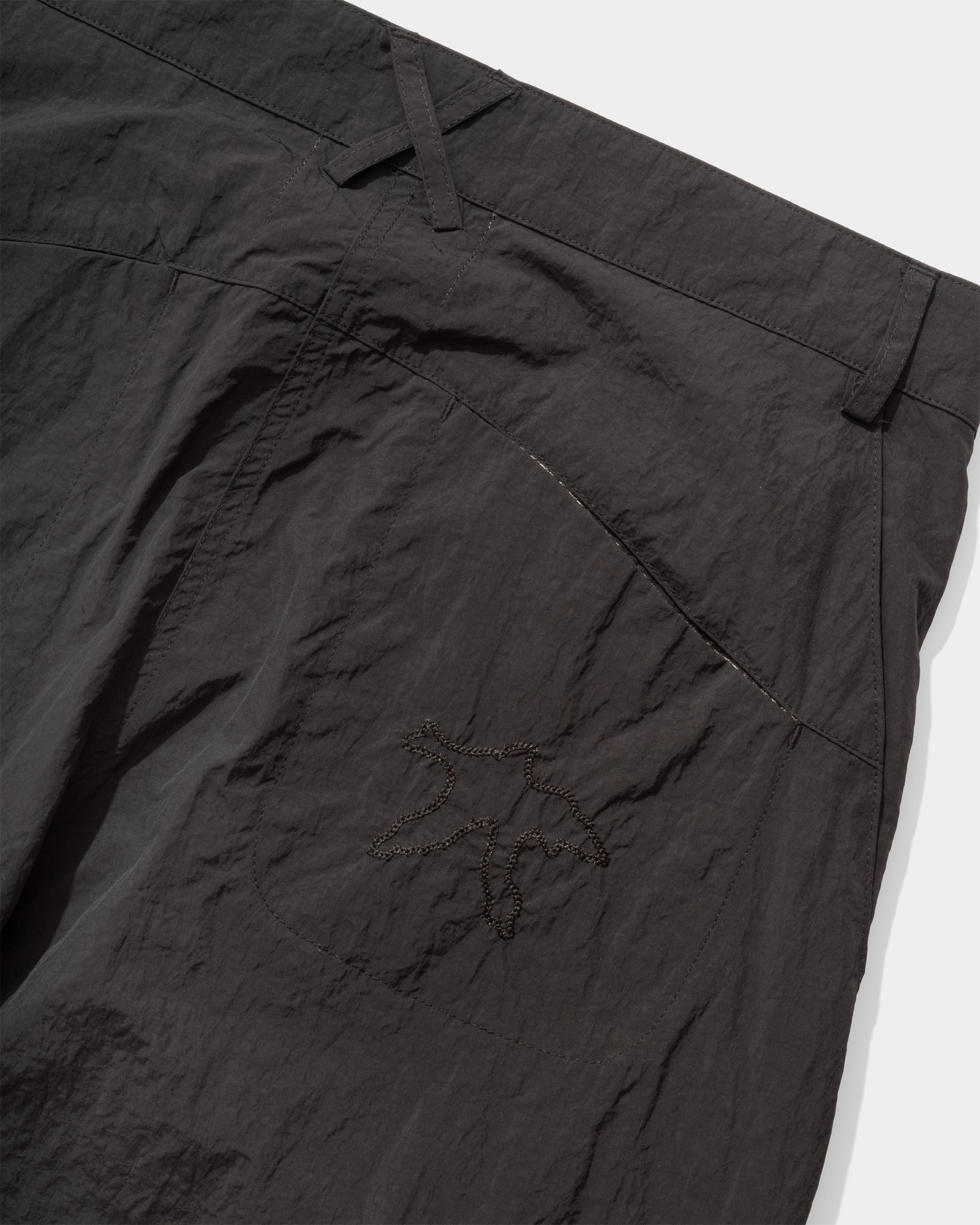 Nellie Nylon Pleated Pants