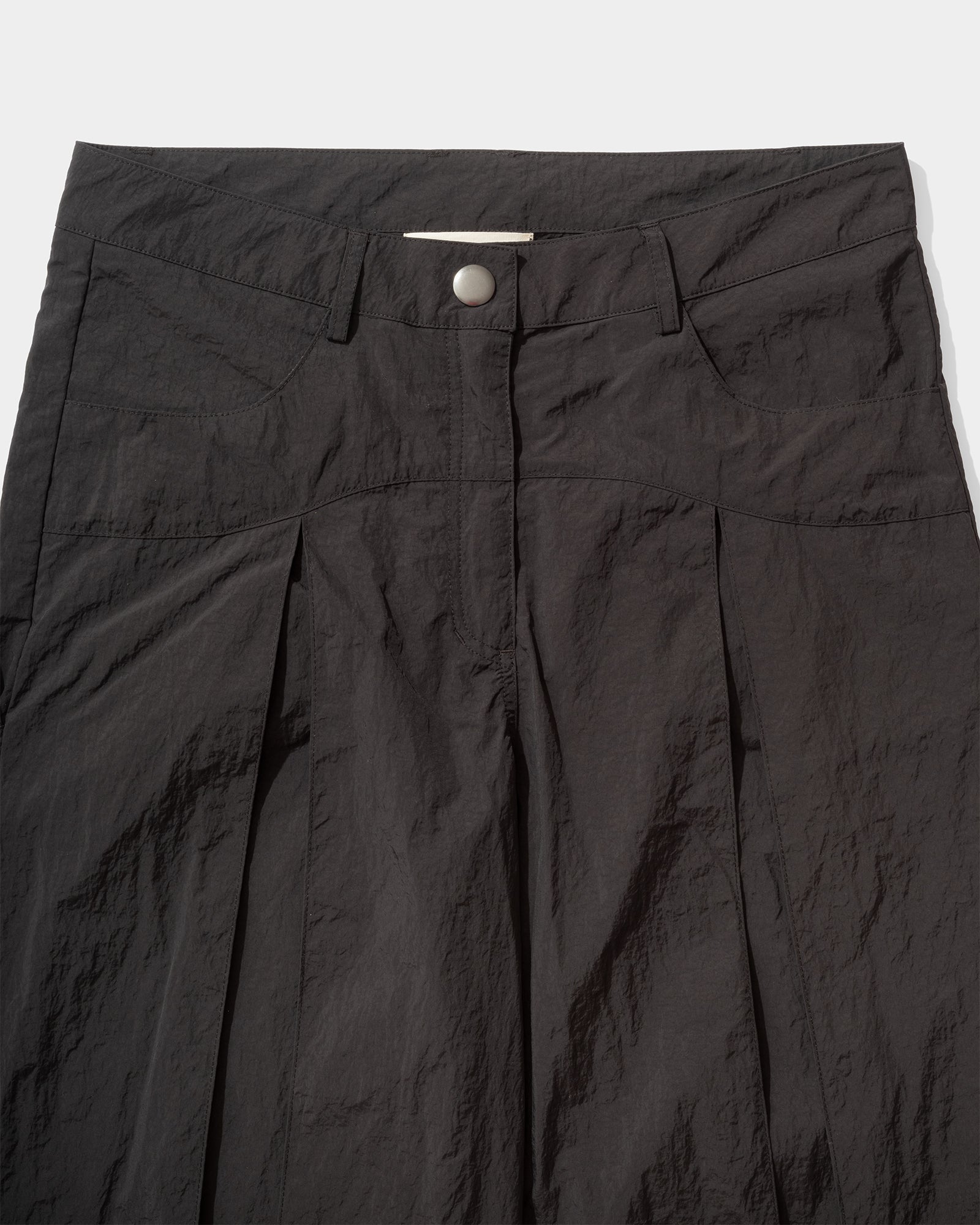 Nellie Nylon Pleated Pants