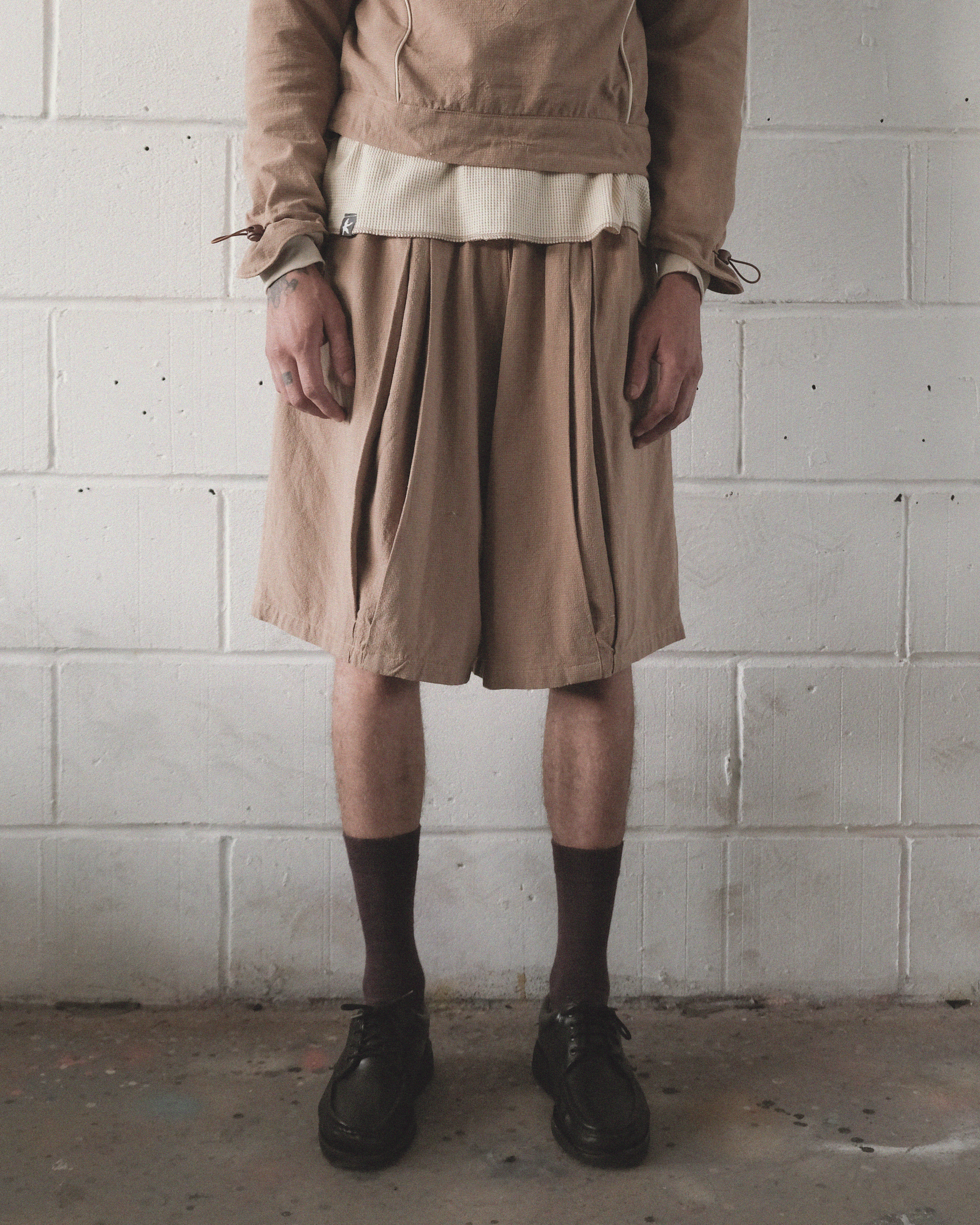 Stella Pleated Shorts