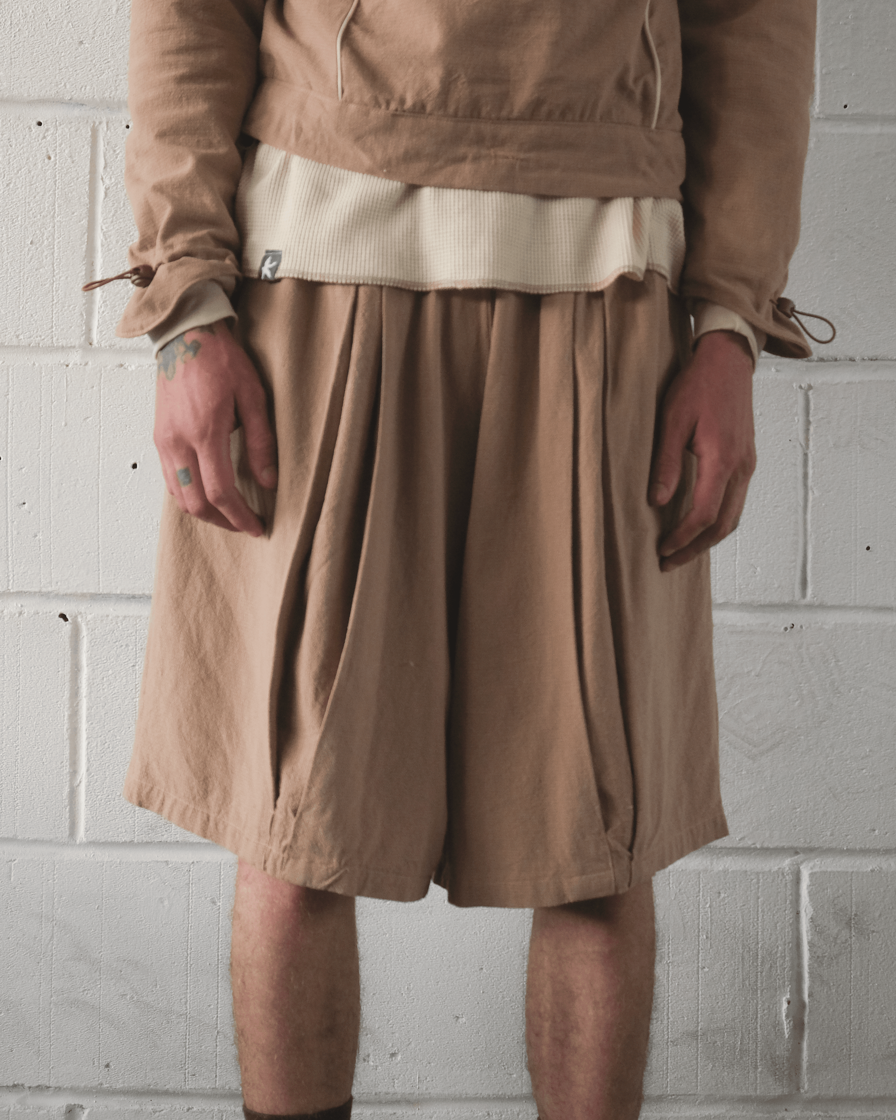 Stella Pleated Shorts